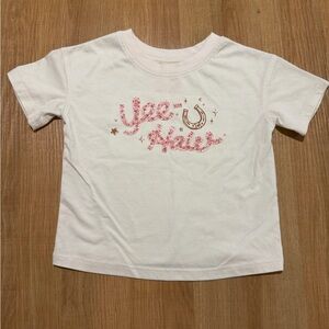 Cat & Jack White 'Yee-Haw' T-Shirt